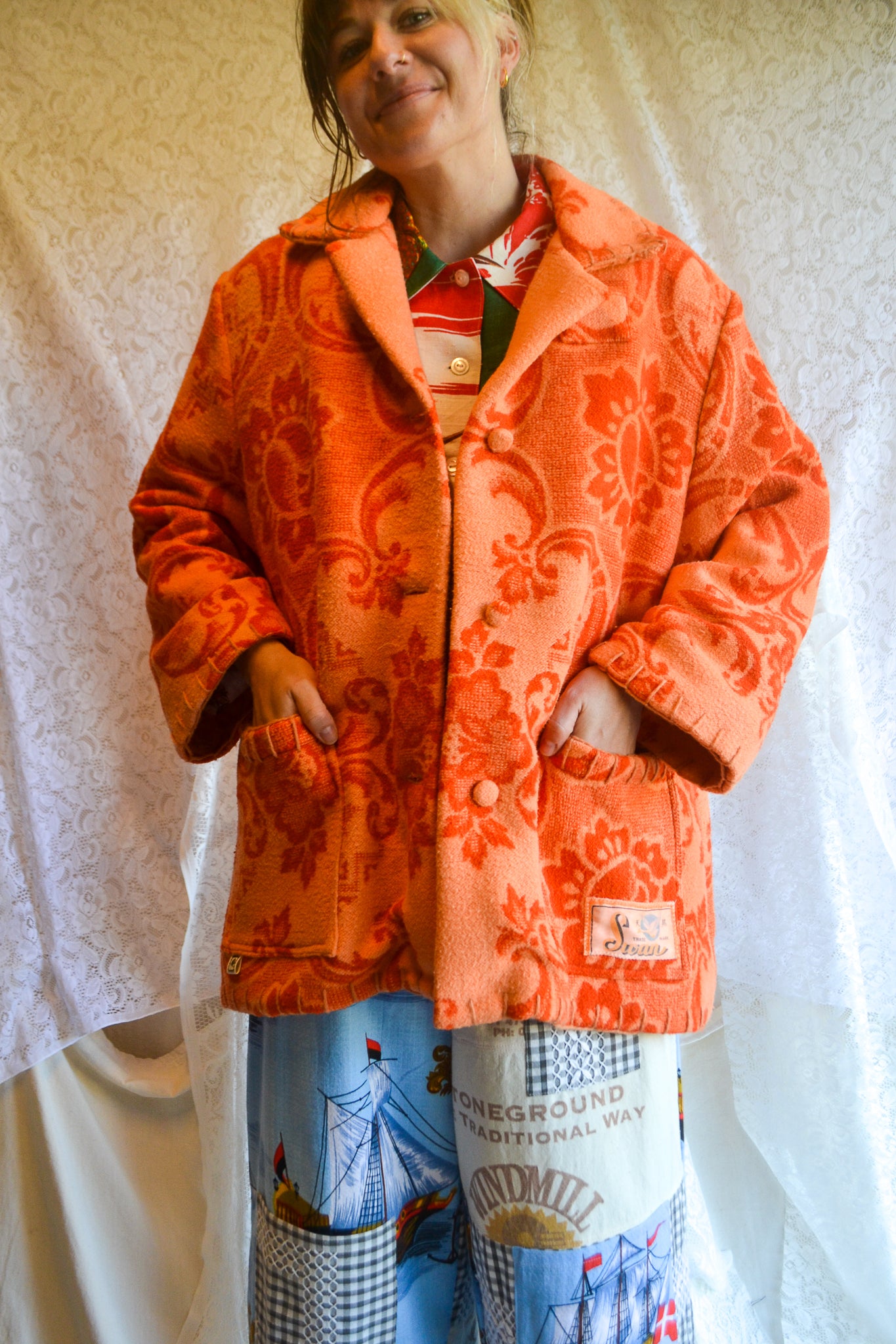 Coat | Swan Orange | Large
