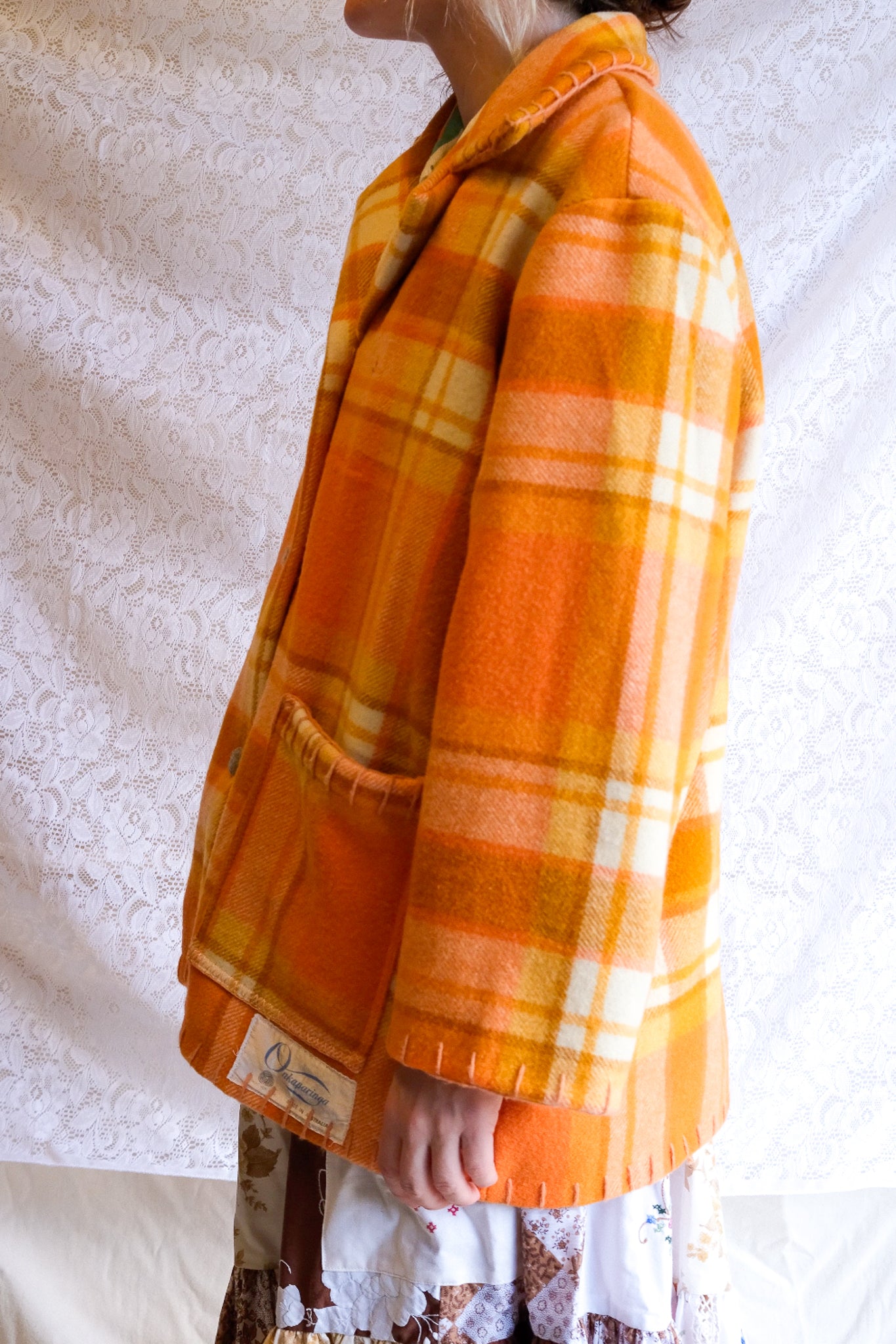 Coat | Orange | Large