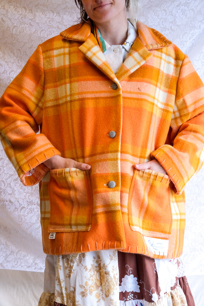 Coat | Orange | Large