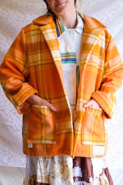Coat | Orange | Large