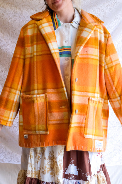 Coat | Orange | Large