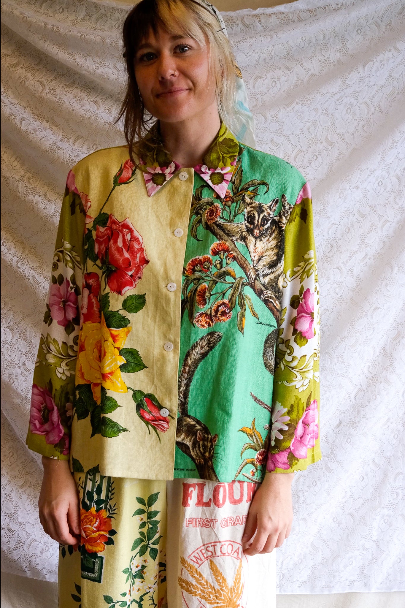 Button Up Shirt | Possum | Large