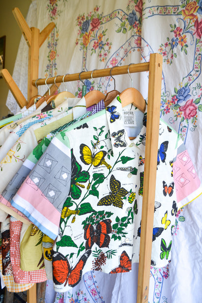 Button Up Shirt | Butterfly | Small