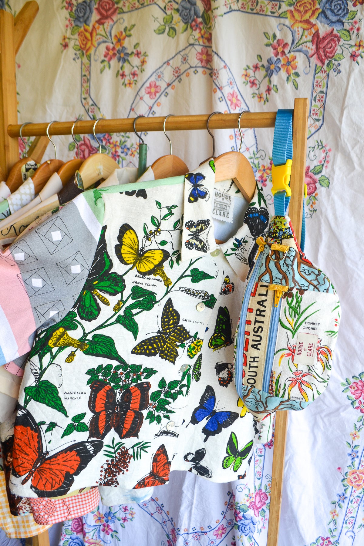 Button Up Shirt | Butterfly | Small