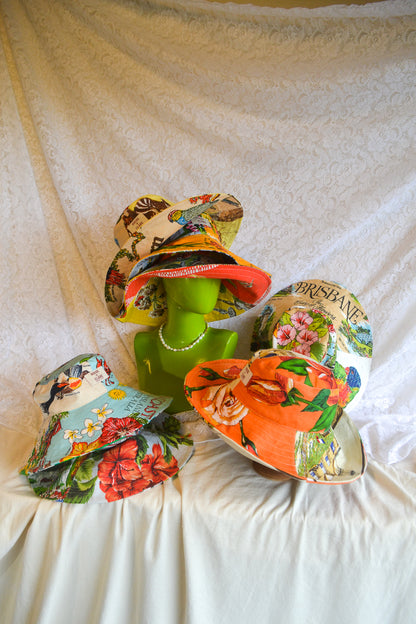 Wide Brim Hat | Fruit Punch | Large