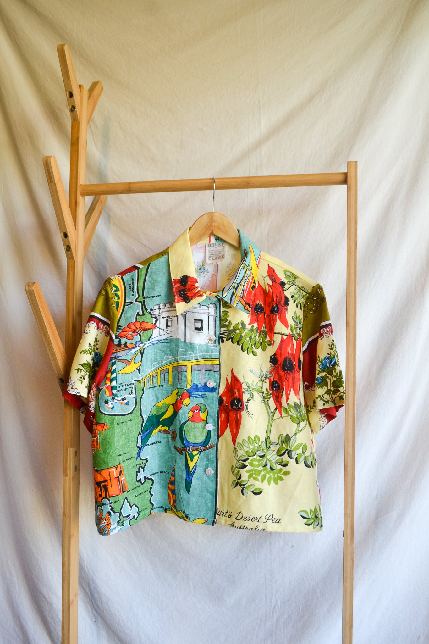 Button Up Shirt | Desert Pea | 14