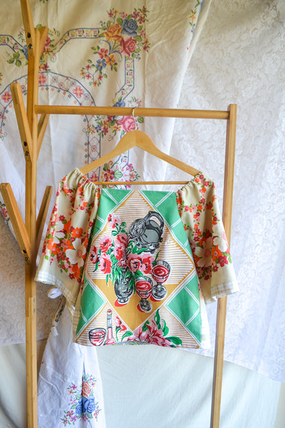 Mabel Blouse | Punch | L- XXL