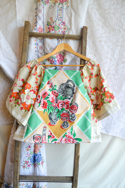 Mabel Blouse | Punch | L- XXL