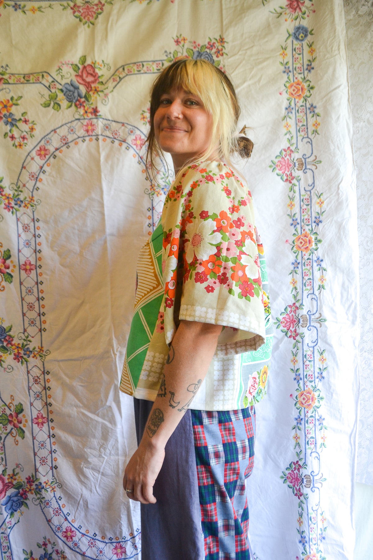 Mabel Blouse | Punch | L- XXL