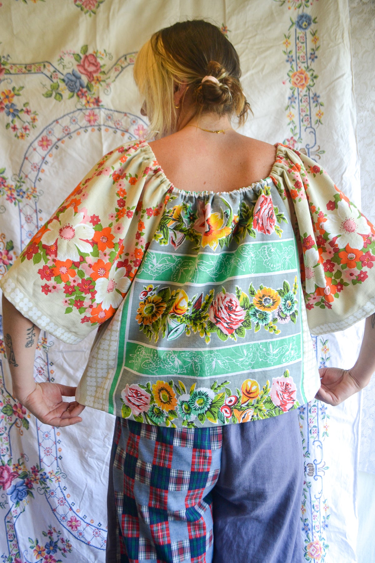 Mabel Blouse | Punch | L- XXL