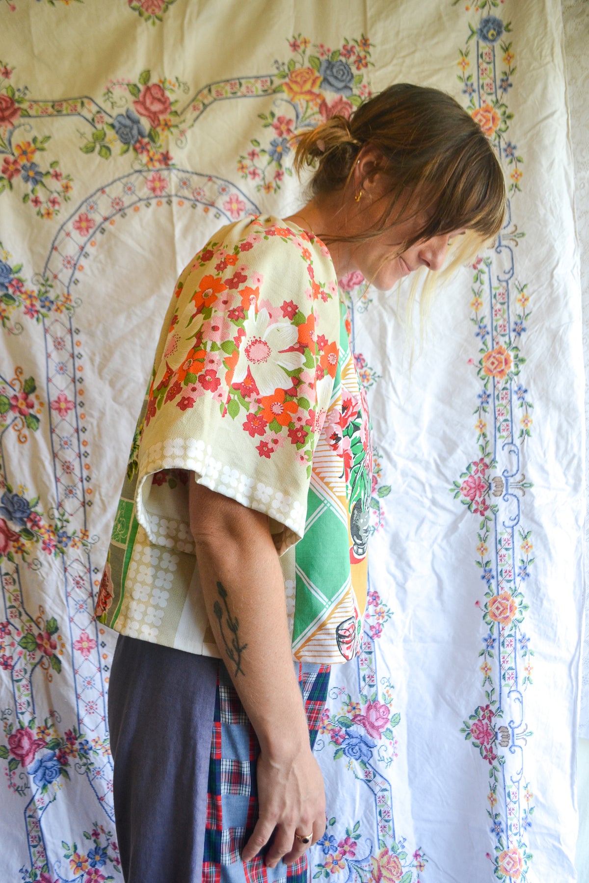 Mabel Blouse | Punch | L- XXL