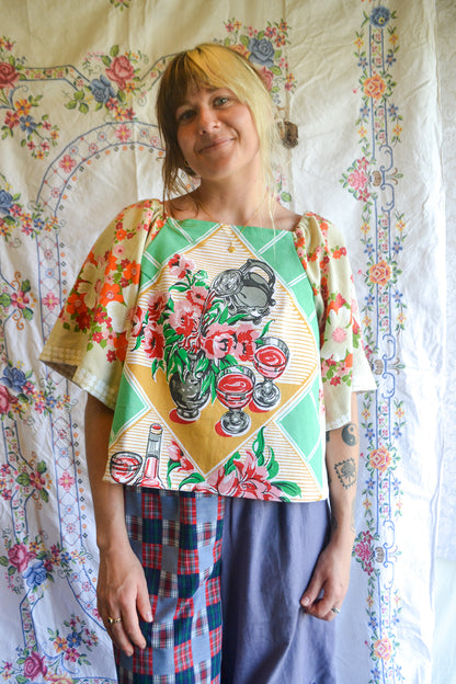 Mabel Blouse | Punch | L- XXL