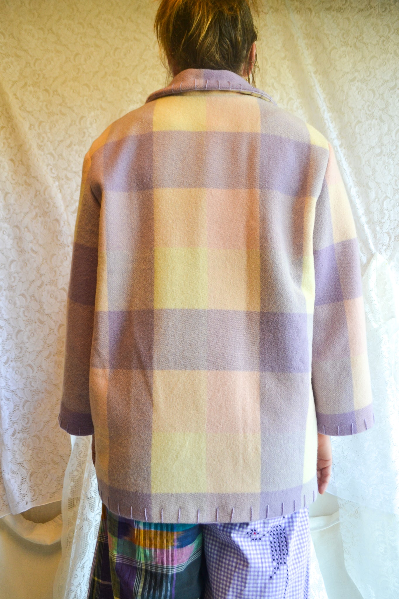 Coat | Purple | Wool | Small- Medium