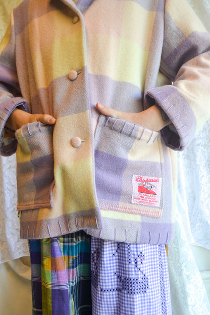 Coat | Purple | Wool | Small- Medium