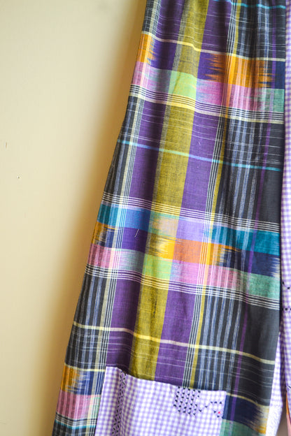 Long Patch Pant | Purple Patch | Small