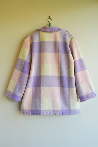 Coat | Purple | Wool | Small- Medium