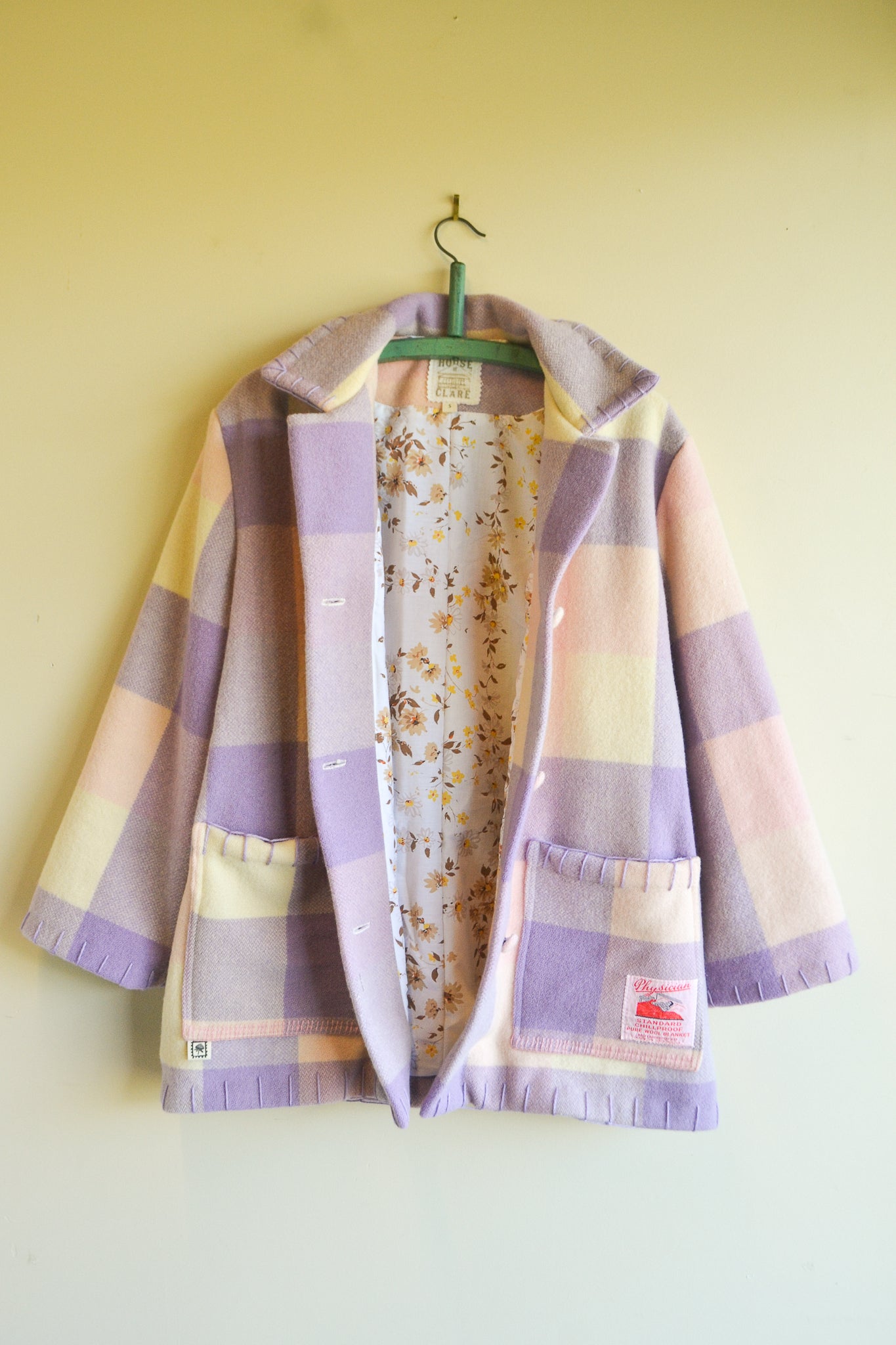 Coat | Purple | Wool | Small- Medium