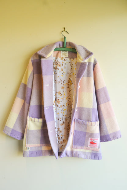 Coat | Purple | Wool | Small- Medium