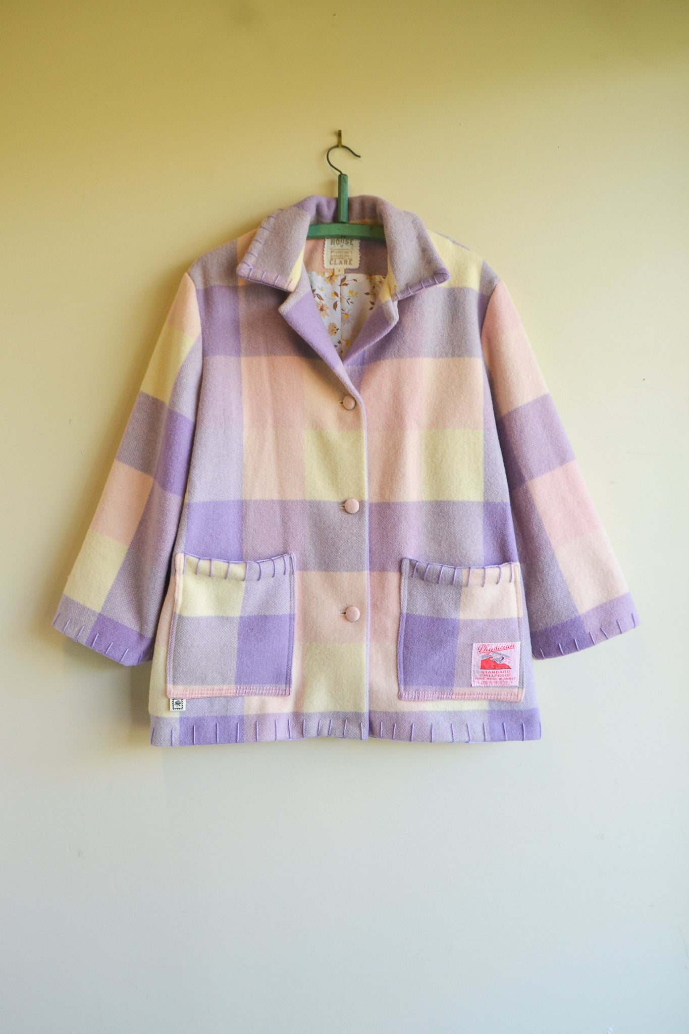 Coat | Purple | Wool | Small- Medium
