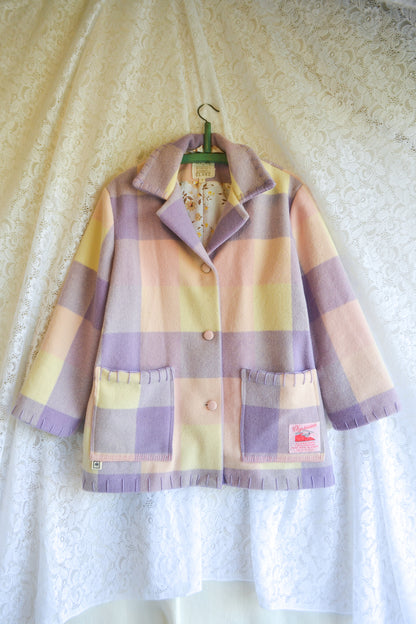 Coat | Purple | Wool | Small- Medium