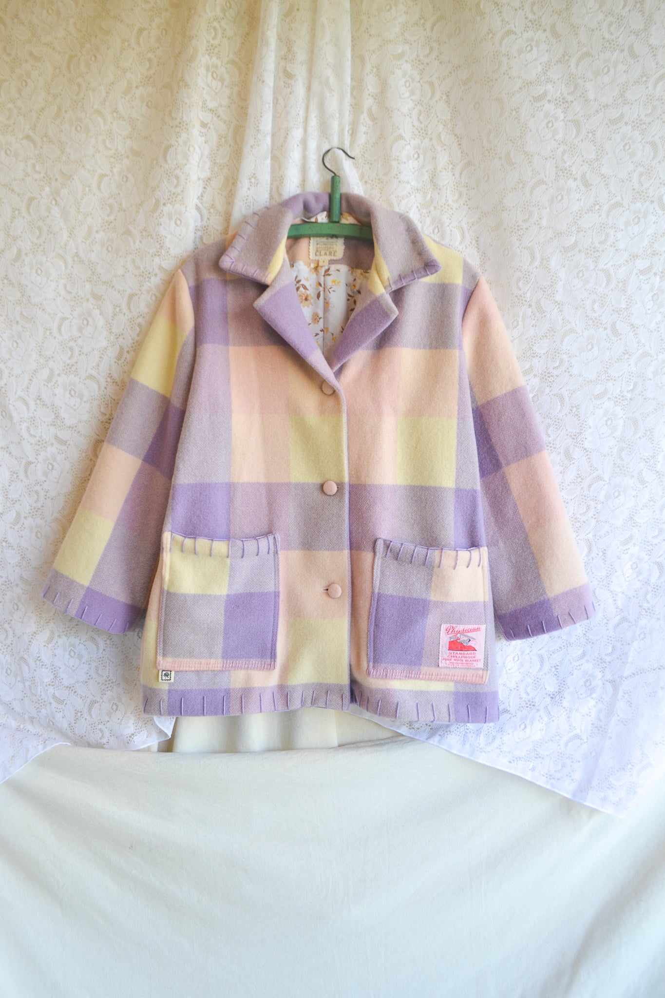 Coat | Purple | Wool | Small- Medium