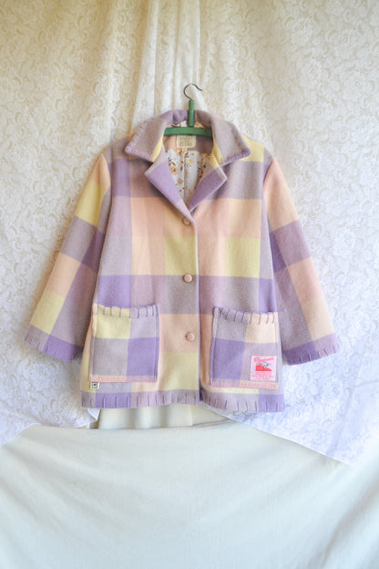 Coat | Purple | Wool | Small- Medium