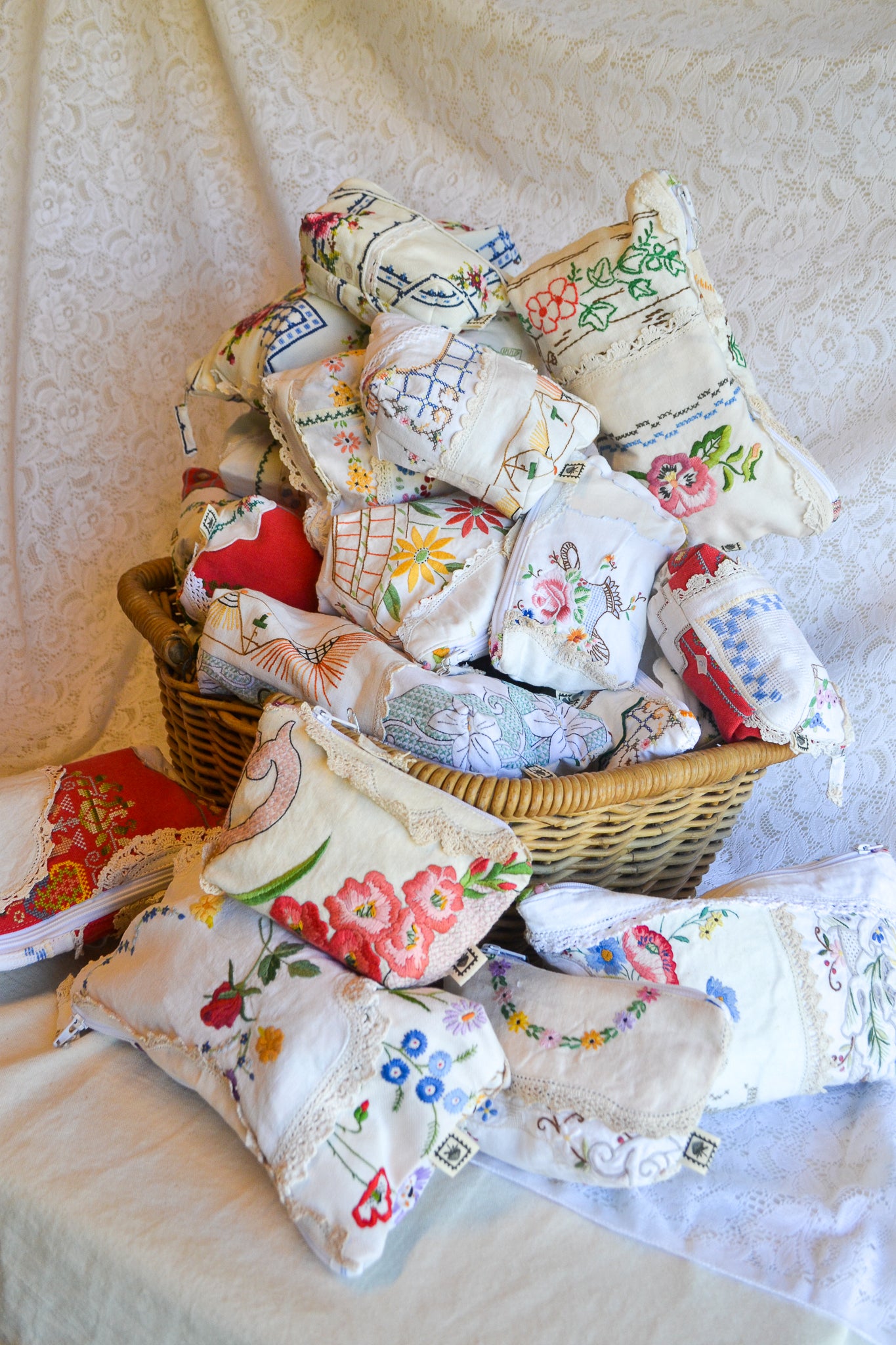 Doily Purse Set | Garden