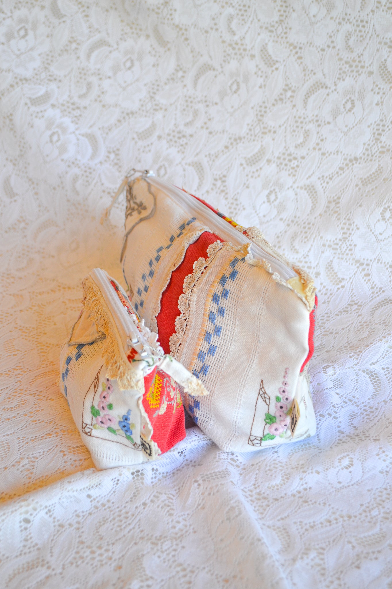 Doily Purse Set | Poppy