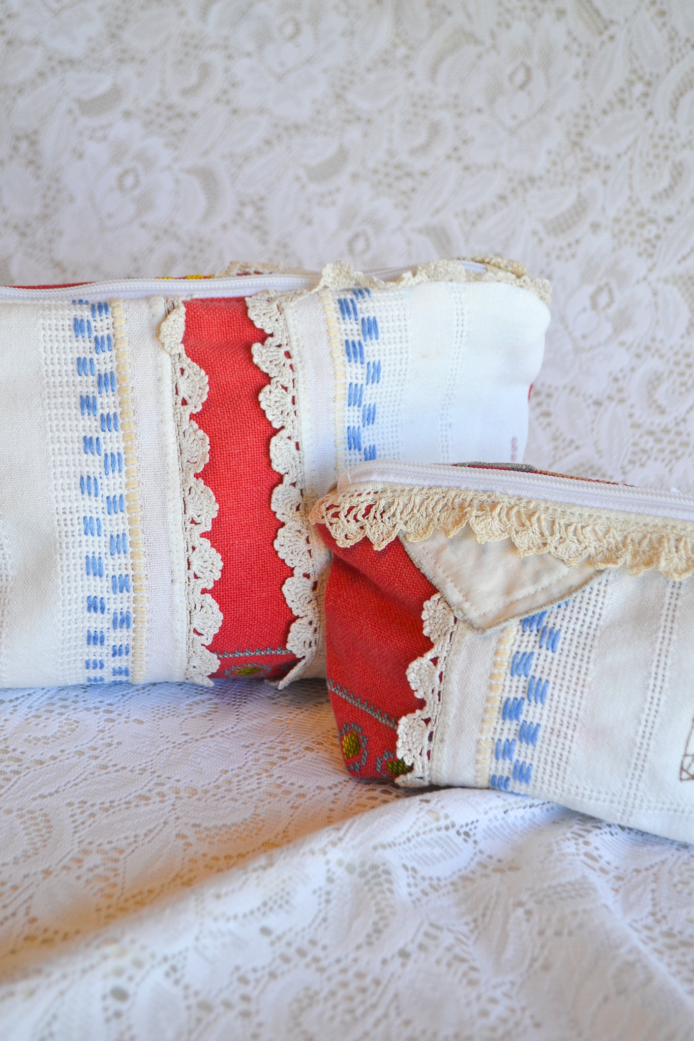 Doily Purse Set | Poppy