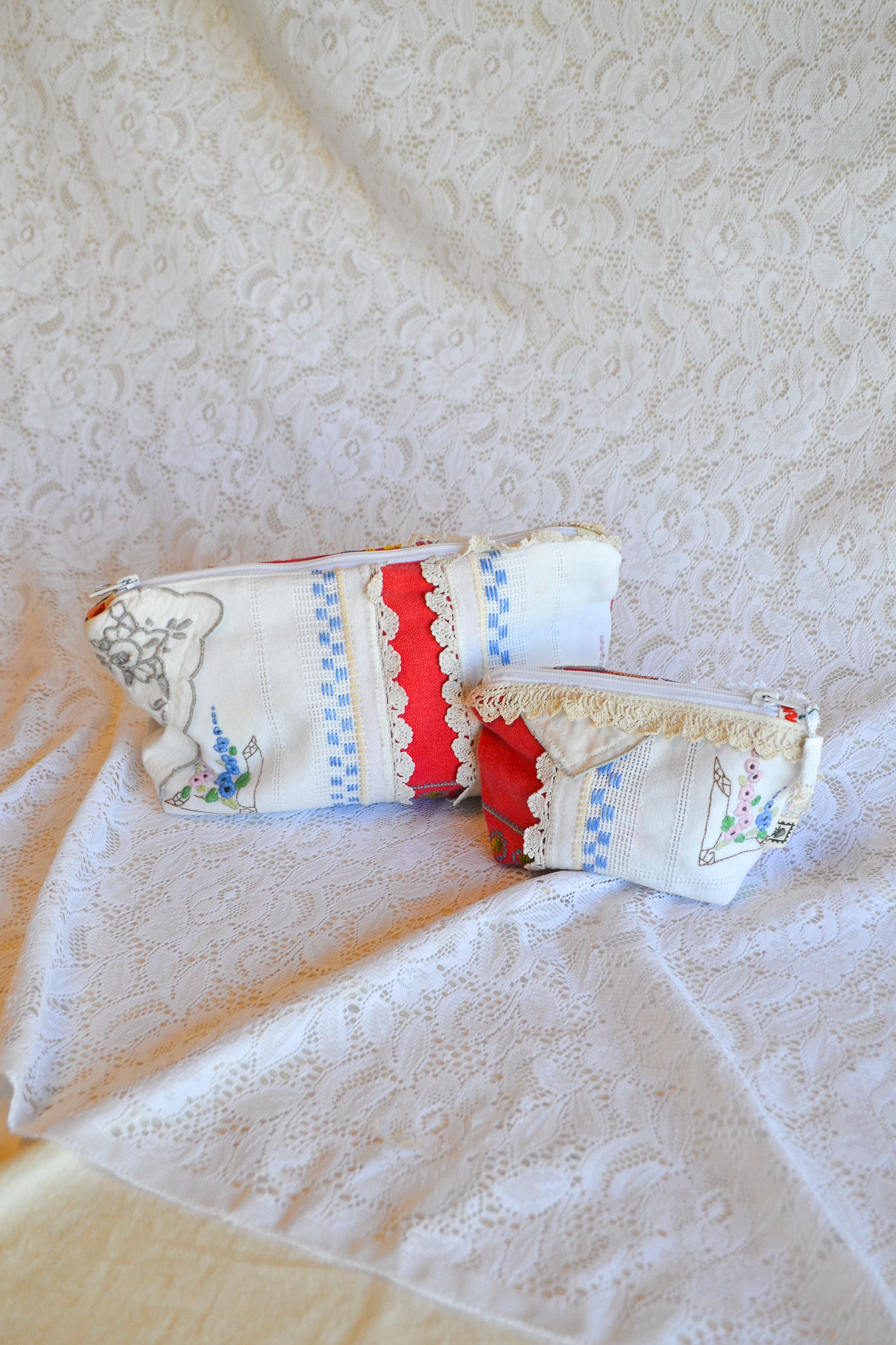 Doily Purse Set | Poppy