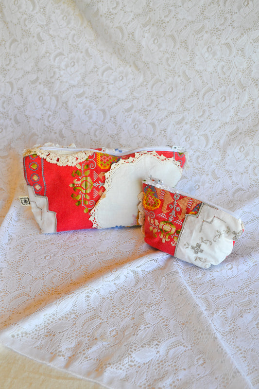 Doily Purse Set | Poppy