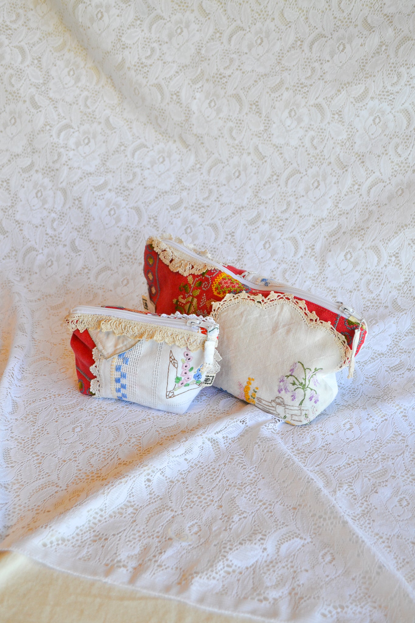 Doily Purse Set | Poppy