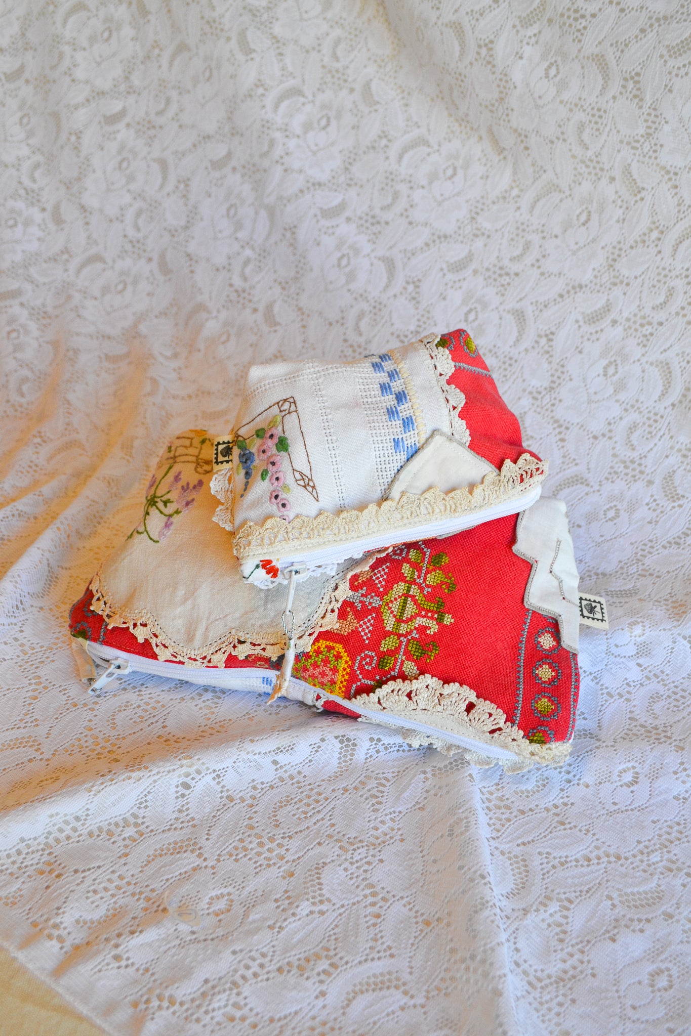 Doily Purse Set | Poppy