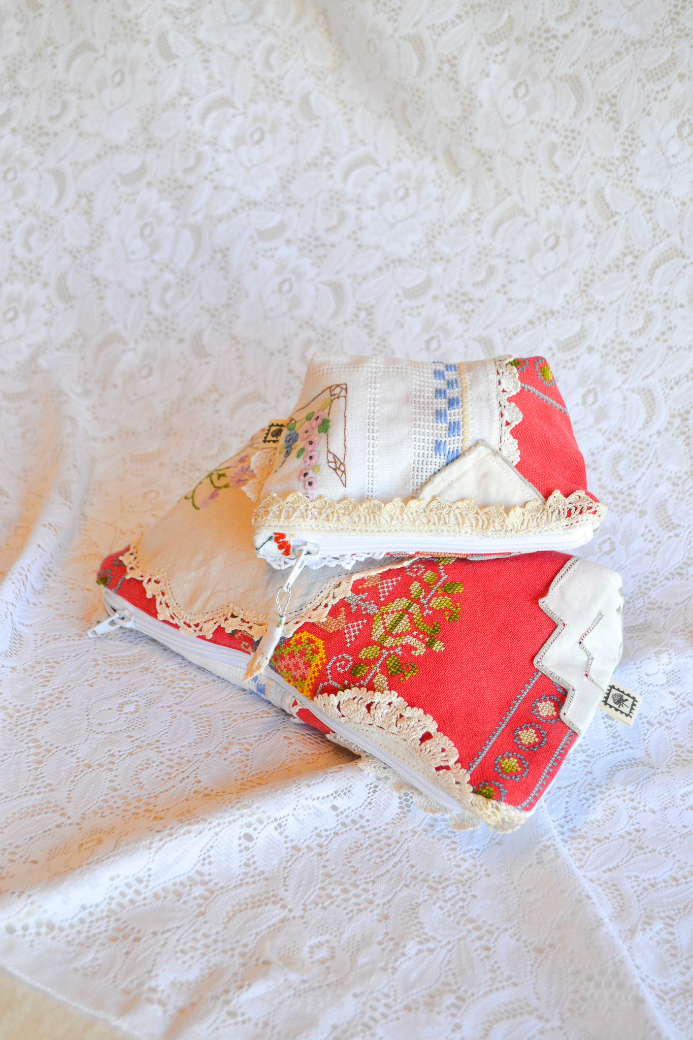 Doily Purse Set | Poppy