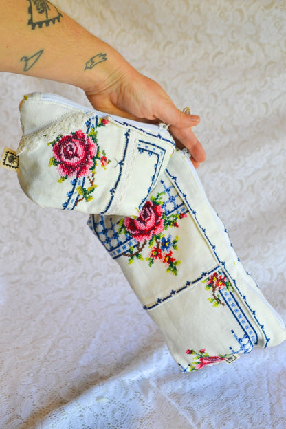 Doily Purse Set | Rose Pearl