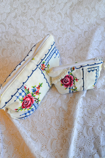 Doily Purse Set | Rose Pearl