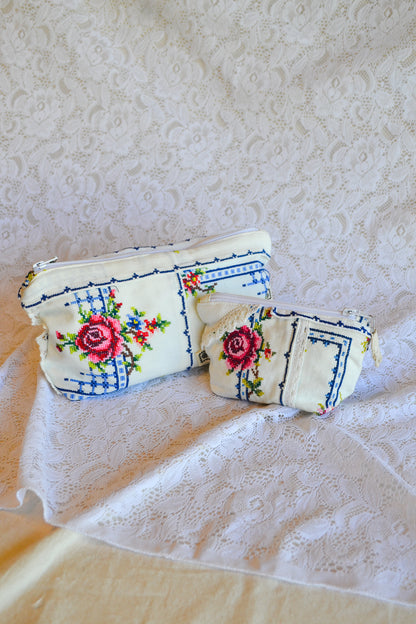 Doily Purse Set | Rose Pearl