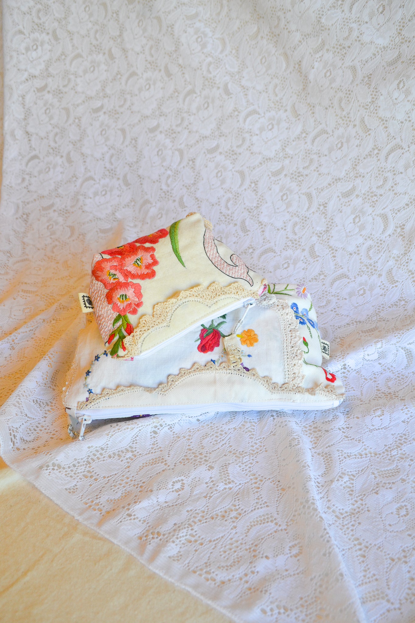Doily Purse Set | Garden