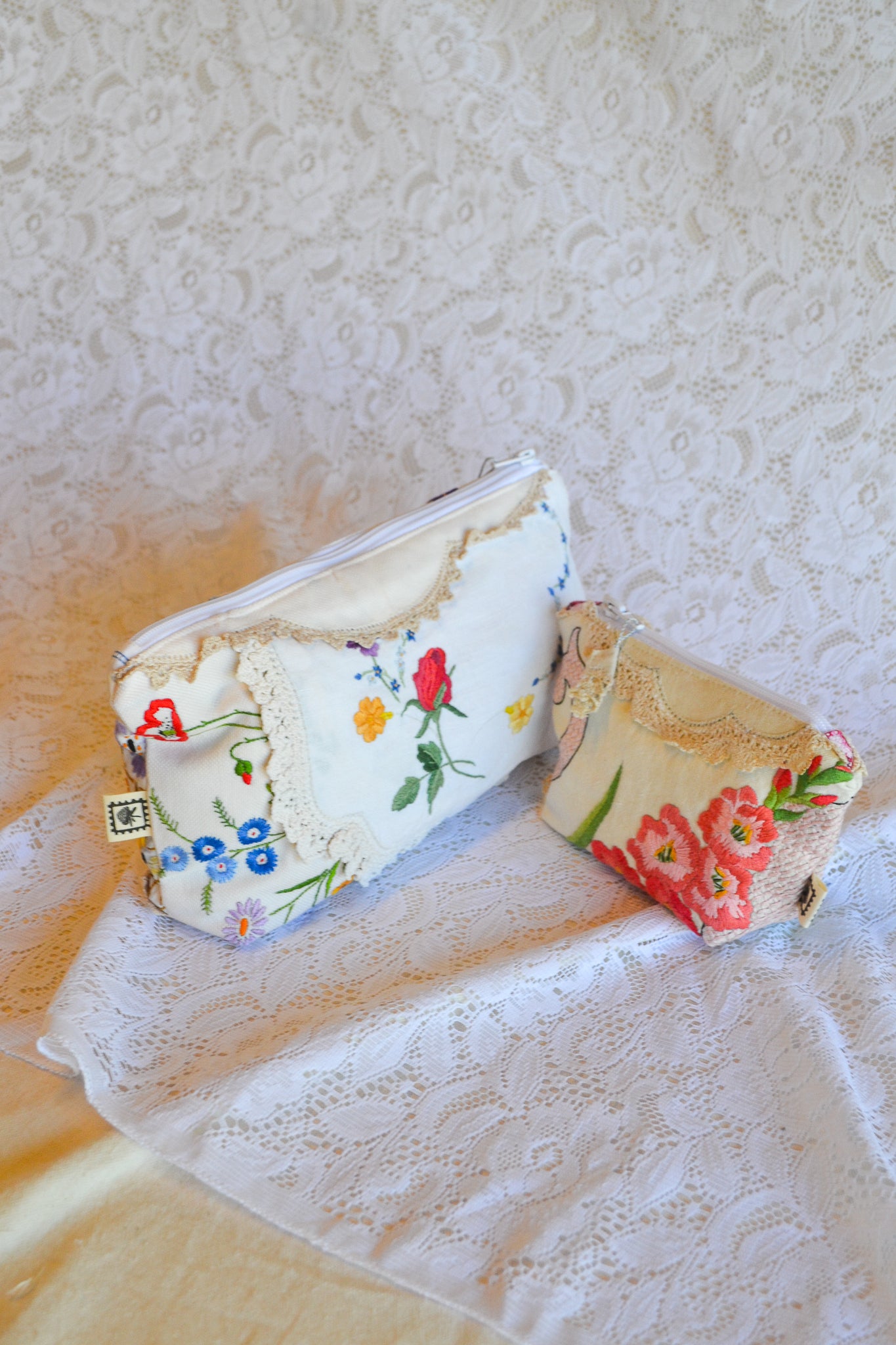 Doily Purse Set | Garden