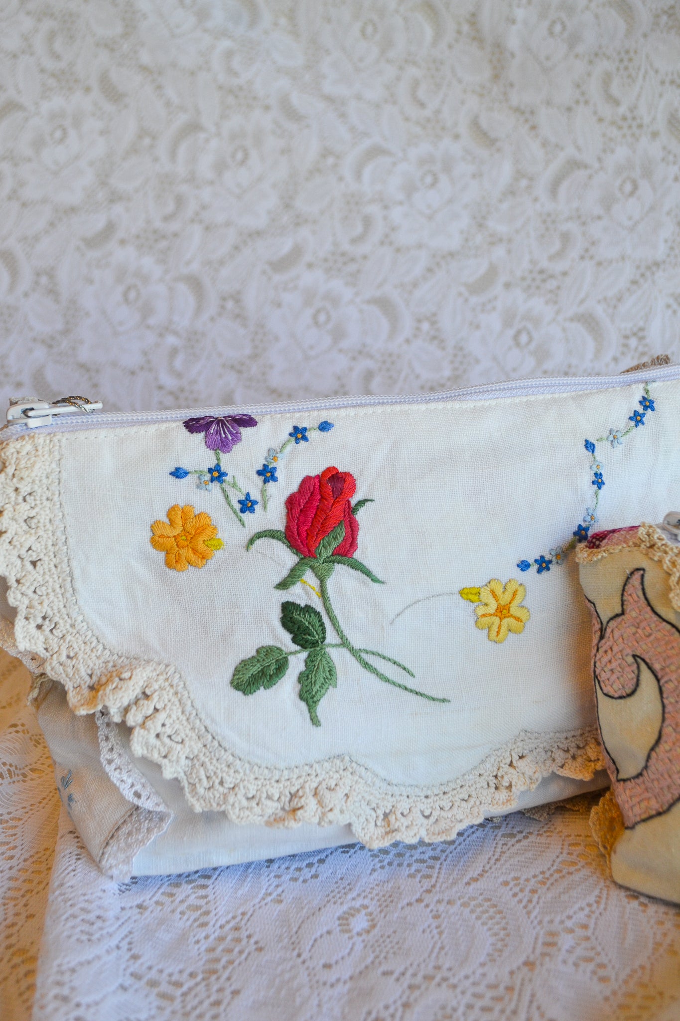 Doily Purse Set | Garden