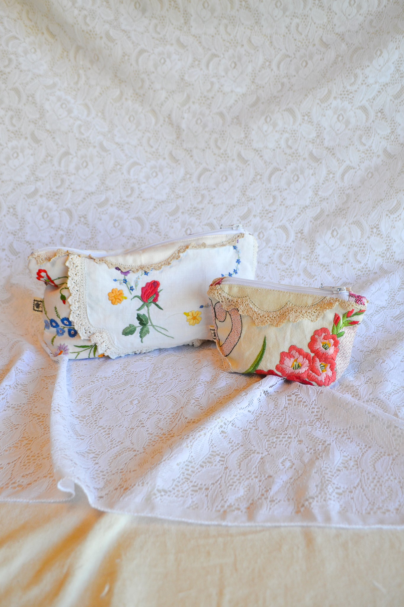 Doily Purse Set | Garden