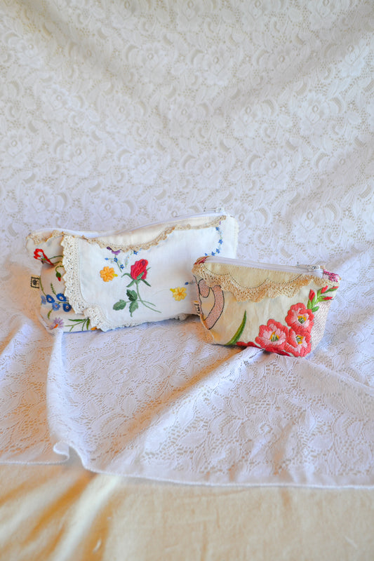 Doily Purse Set | Garden