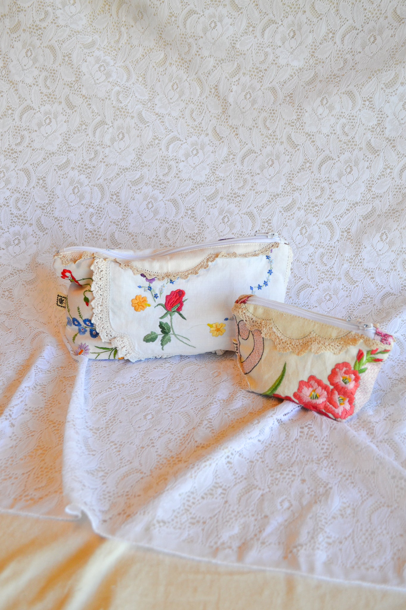 Doily Purse Set | Garden