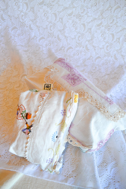Doily Purse Set | Purple Fence