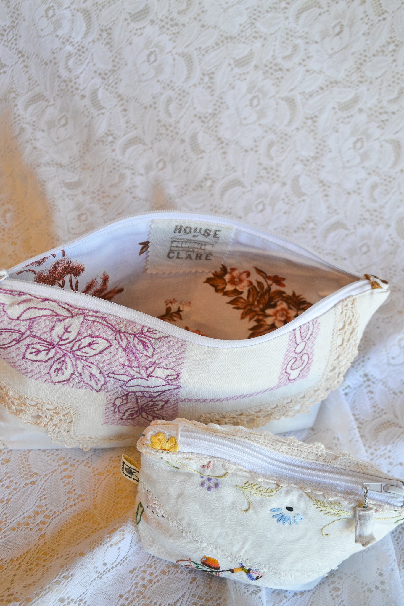 Doily Purse Set | Purple Fence