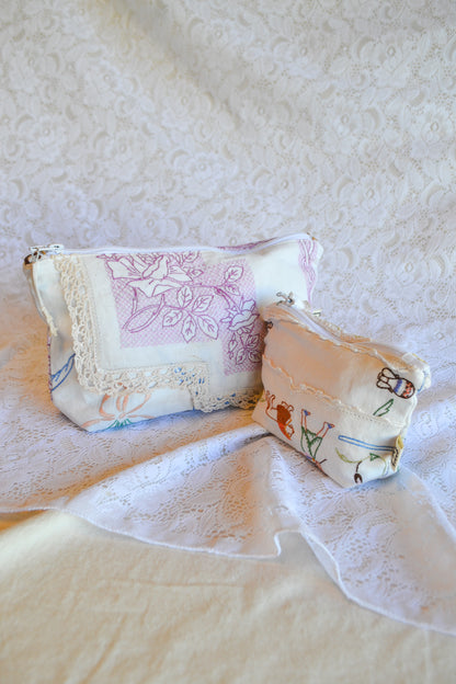 Doily Purse Set | Purple Fence