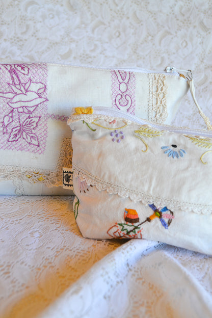 Doily Purse Set | Purple Fence