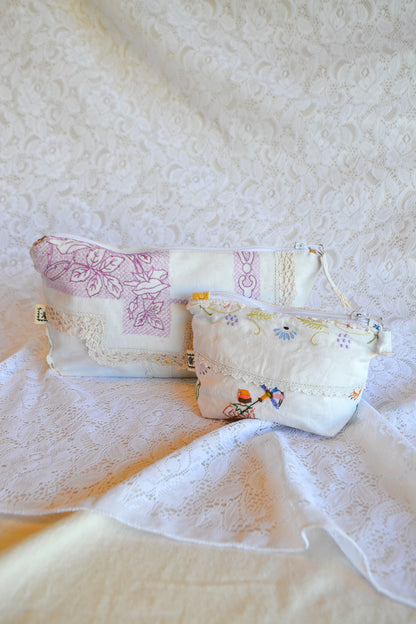 Doily Purse Set | Purple Fence