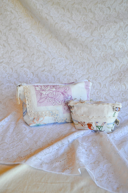Doily Purse Set | Purple Fence