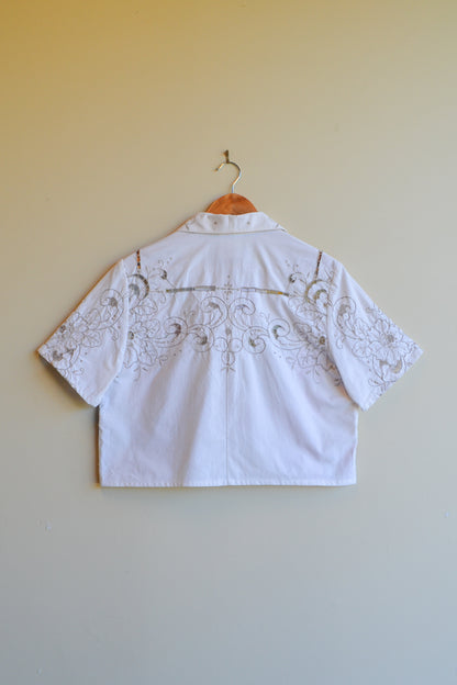 Button Up Shirt | Quality Derkins | Small